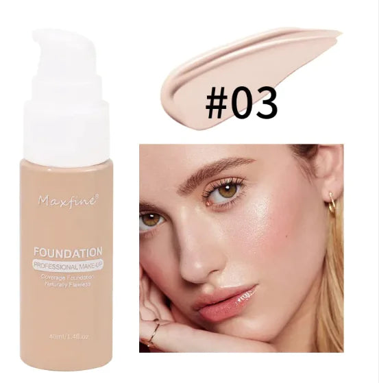 12-Shade Liquid Foundation & Concealer