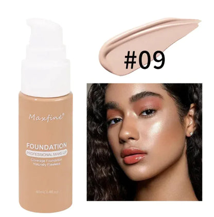 12-Shade Liquid Foundation & Concealer