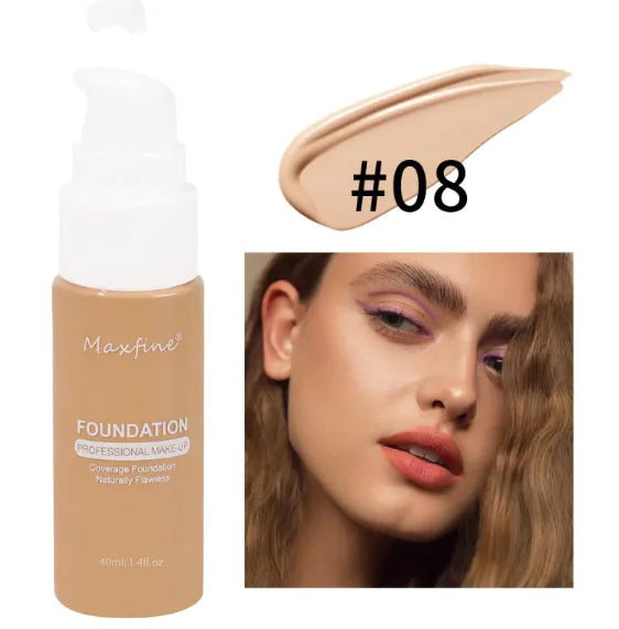 12-Shade Liquid Foundation & Concealer