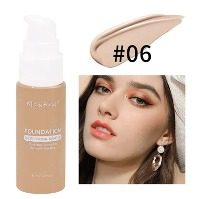 12-Shade Liquid Foundation & Concealer