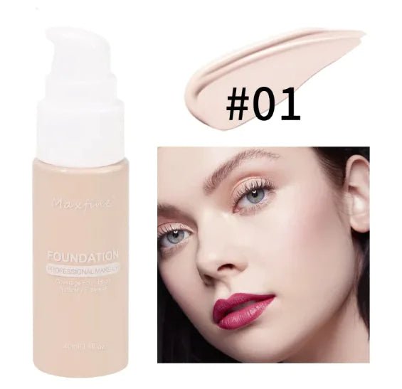 12-Shade Liquid Foundation & Concealer