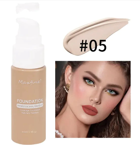 12-Shade Liquid Foundation & Concealer